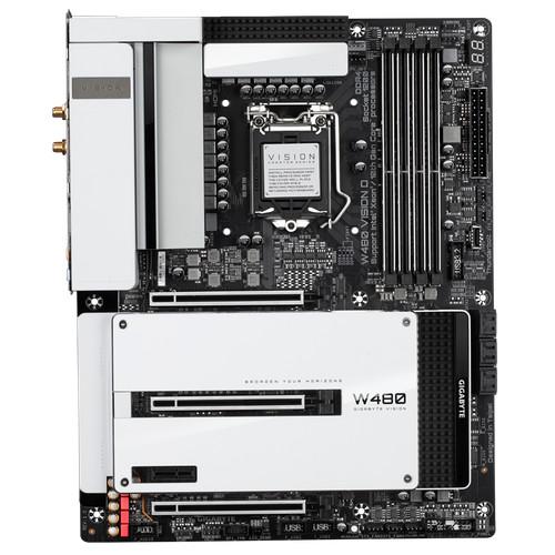 Gigabyte W480 Vision D Intel LGA 1200 ATX Motherboard - 第 2/7 張圖片