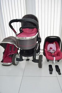 icandy pink pram