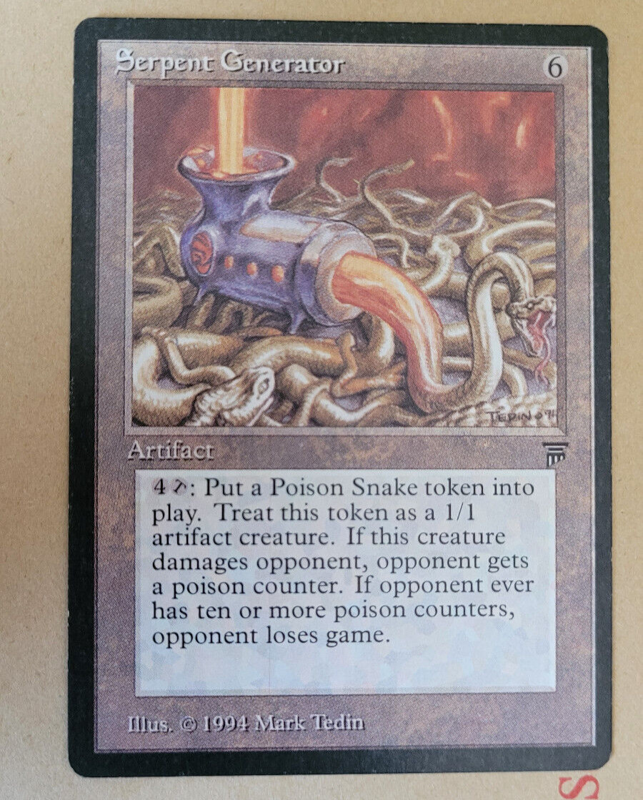 Serpent Generator - Legends - Near Mint [MTG TCG]