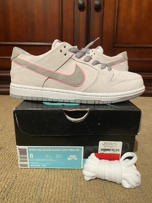 nike sb dunk low ishod wair flat silver