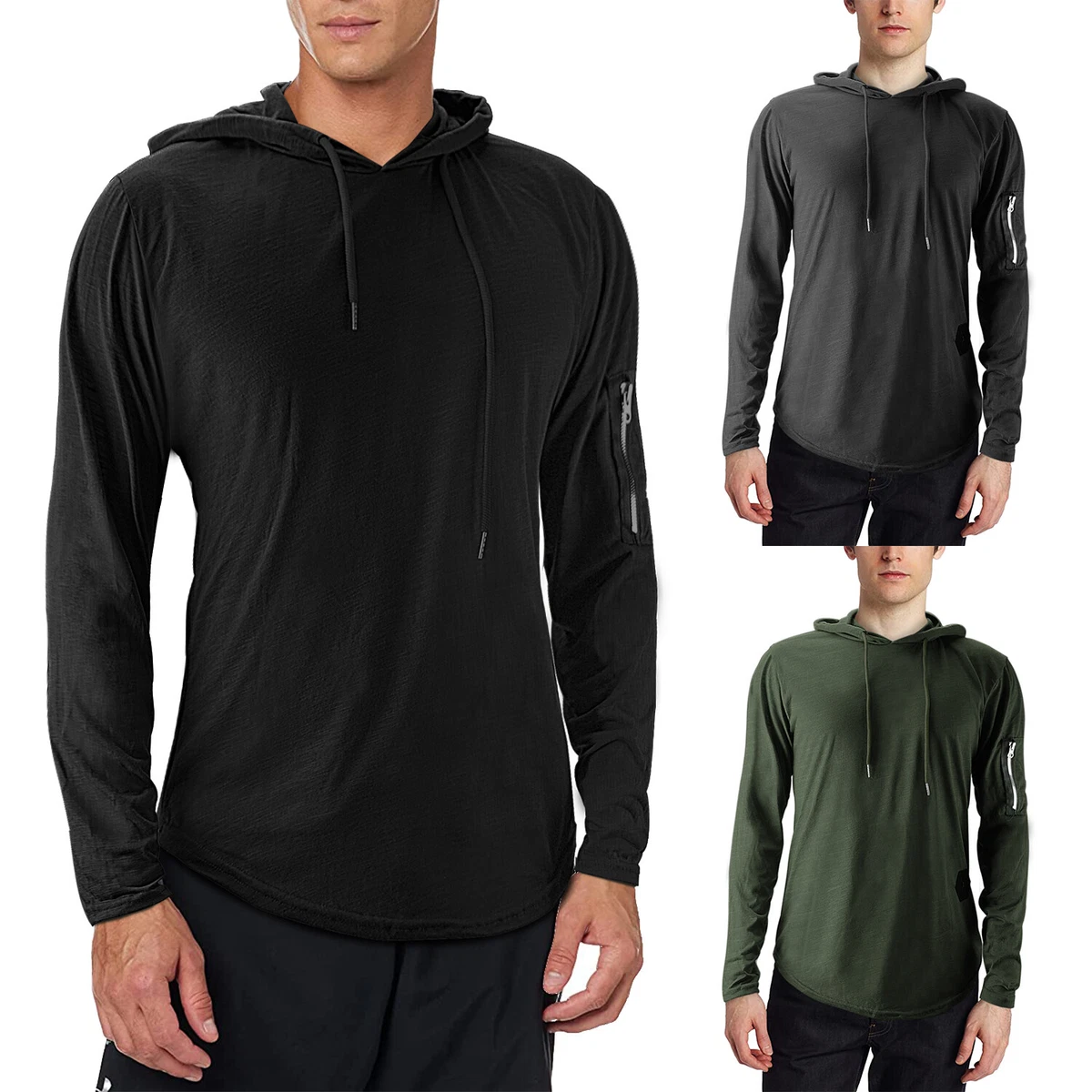 Long sleeve sweatshirts mens sales