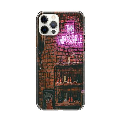 Personalisierte Schutzhülle Intials Name Individuelles Neon Design - NEO20