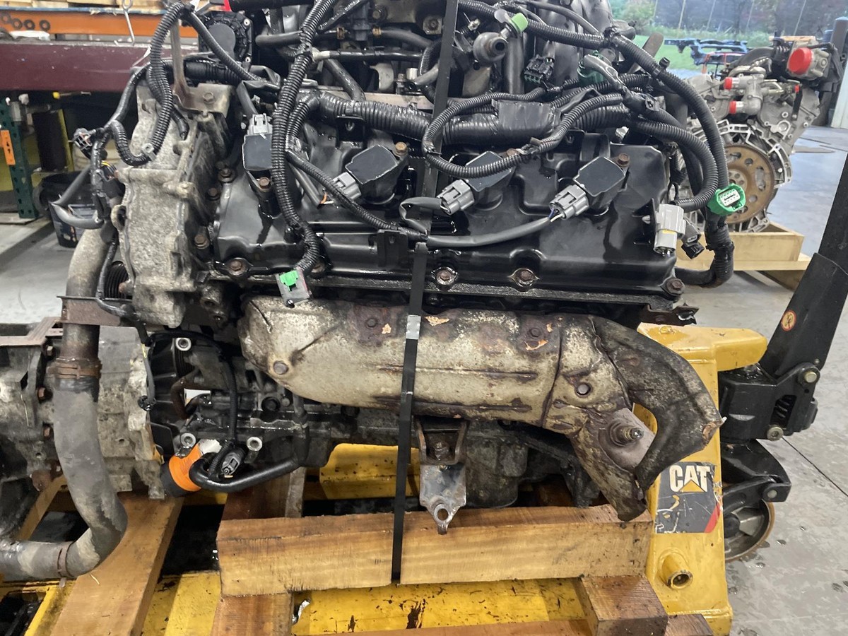 2007年　160000km 07 Nissan TITAN Engine Hitachi Control Module ECU ECM PCM