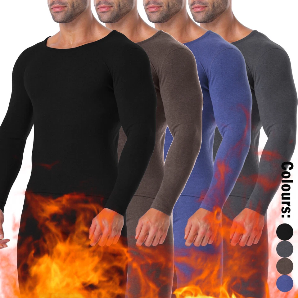 2 peças conjunto de roupas íntimas térmicas masculinas inverno térmico quente macio Long Johns roupas de inverno - Imagem 3 de 4