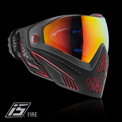 DYE PAINTBALL Dye I5 Pro FIRE black red Thermalmaske Paintball Airsoft Softair Goggle 1962