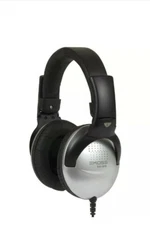 Koss UR29 Foldable Over-Ear Headphones with Volume Control (Black/Silver)