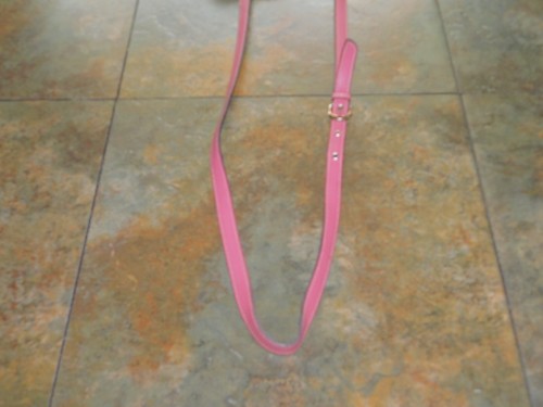 BORSA A TRACOLLA O TRACOLLA TIGNANELLO IN ROSA CALDO~ORGANIZER PIEGHEVOLE~ADJST. CINTURINO - Foto 8 di 18