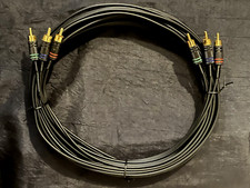 28ft. MOGAMI RCA AUDIO/COMPONENT VIDEO CABLE, GOLD PLATED RCA MALE CONNECTORS