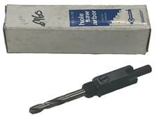NOS! CAPEWELL TOOLS HOLE SAW MANDREL w/ 1/4” PILOT BIT, S5, USA