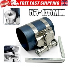 Quick Release Engine Piston Ring Compressor Tool Kit Ratchet Type Clamp 53-175mm