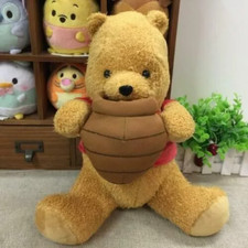 Disney Christopher Robin Plush Doll Winnie The Pooh with honey 35cm Japan