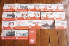c1980s New Bus Routes London Transport Bus Timetables Leaflets x18 Ref I