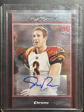 Jeff Rowe 2007 Chrome Rookie Auto Card #BC97