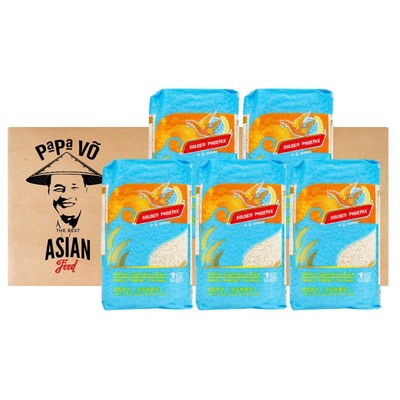 Golden Phoenix Thailändischer Klebreis Khao Niaow Gao Nep Sticky Rice 5x1kg
