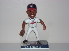 C.C. SABATHIA Cleveland Indians Bobble Head 2007 Cy Young Award Limited Edition 