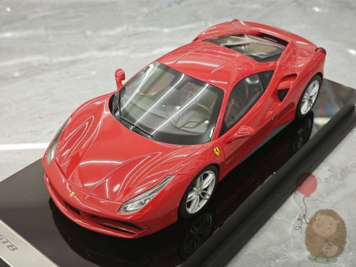 Amalgam 1/18 Ferrari 488Pista Limited Resin Model Car Diecast adults Gifts Red - Picture 4 of 19