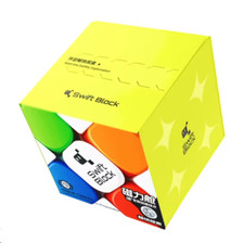 Swift Block 3X3 Cube Magnetic Speed Cube Stickerless Swift 355S 3X3 Professional