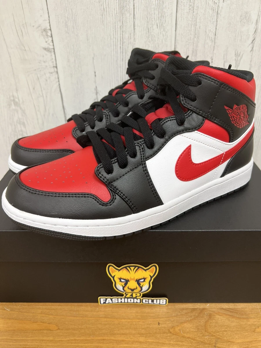 Air Jordan 1 Mid Bred Toe