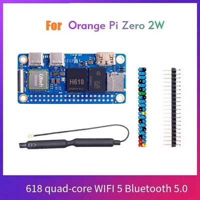 FüR  Zero 2W Entwicklungsboard RAM DDR4 Mini PC Allwinner H618 WiF6252