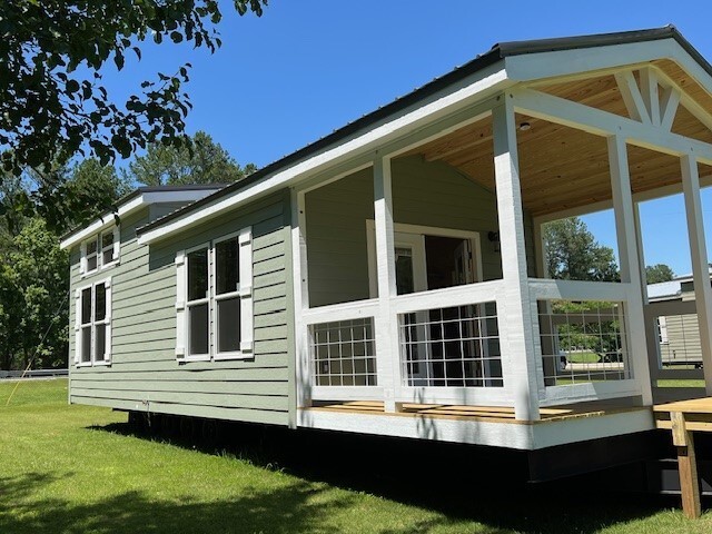 ELEGANT RUSTIC CABINS TINY HOME CABINS CUSTOM BUILT FOR YOUR PROPERTY/LAND/LOT - thumbnail 9