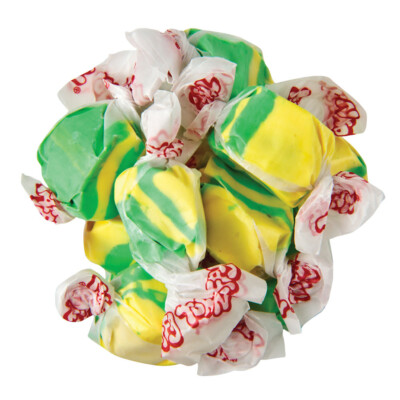 PINEAPPLE Salt Water Taffy Candy ~ TAFFY TOWN ~ 2 LB BAG ~ FRESH ~ FREE SHIPPING
