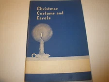 Vtg Christmas Customs-Carols Booklet Songs Symbols 1944 Rodeheaver Hall-Mack(M14