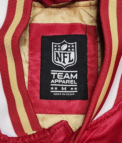 NFL Team Apparel San Francisco 49ers Varsity Jacket - Picture 8 of 9