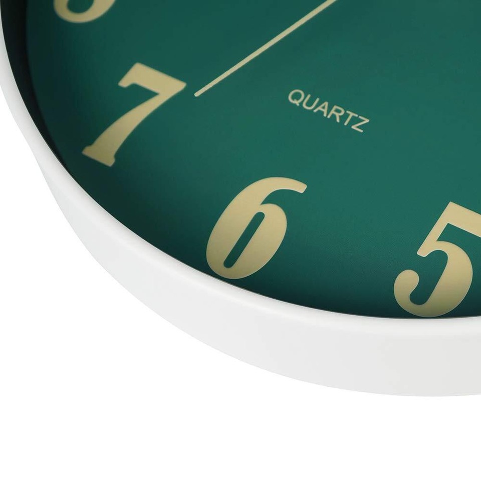 Glow in The Dark Clock 12 Inch Modern Silent Non Ticking Wall Clocks