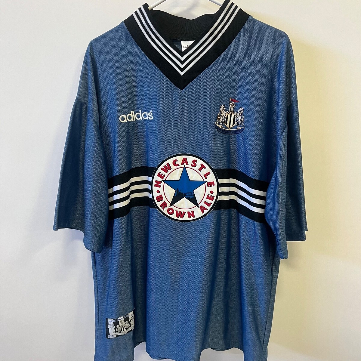 【希少】Newcastle United 96/97 away jersey Newcastle United 96/97 • Away Shirt • XL – Real Vintage Football