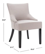 Safavieh Black Nail Heads, Reduced Price 2172705330 MCR4700H-SET2