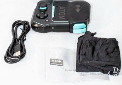 Turtle Beach - Atom Mobile Game Controller for Android - Black/Teal