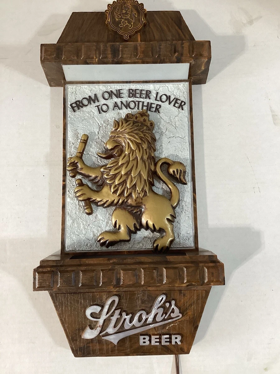 Strohs Beer Sign for sale | eBay