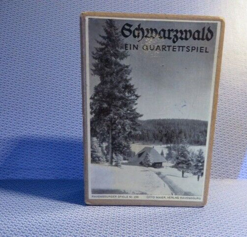 Schwarzwald Ein Quartettspiel, Ravensburger Spiele Nr. 258, 12x4 Karten - Bild 2 von 4