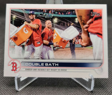 2022 Topps #229 Double Bath Boston Red Sox baseball card