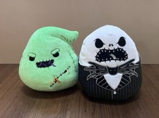 Nightmare Before Christmas 8 Jack Skellington Squishmallow 6.5 Oogie Boogie