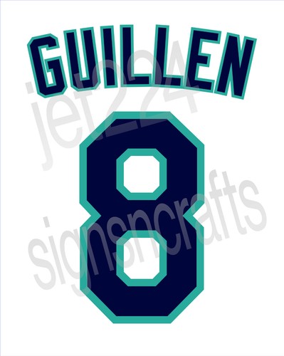 Seattle Mariners DECAL STICKER 00s Garcia Cameron Sele Suzuki Beltre Sasaki + - Picture 19 of 22
