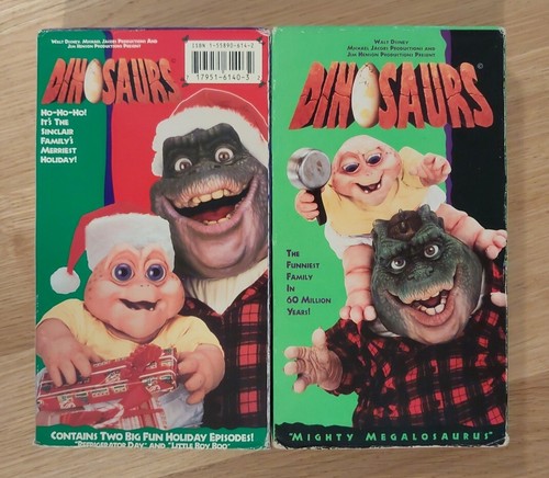 DINOSAURS Lot of 5 VHS Disney SPECIAL HOLIDAY EDITION Henson CHRISTMAS HALLOWEEN - Picture 2 of 22