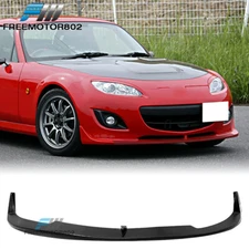 Fits 09-13 Mazda MX-5 Miata GV Style Front Bumper Lip Spoiler PU