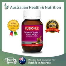FUSION HEALTH WOMEN'S MULTI ADVANCED // CHOOSE SIZE + FREE SAME DAY SHIPPING