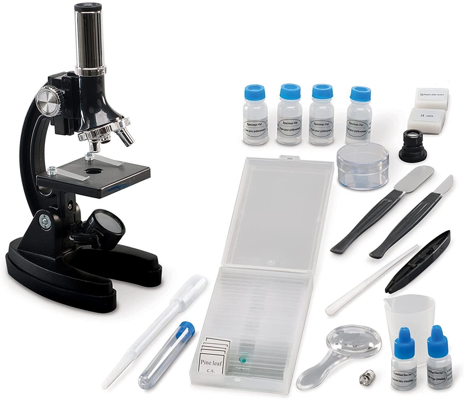 Learning Resources GeoSafari MicroPro 95-Piece Microscope Set