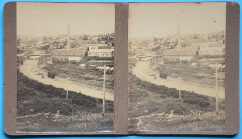 BALLAARAT WOOLEN MILLS - Amateur Stereoview - Ballarat - Bild 1 von 2