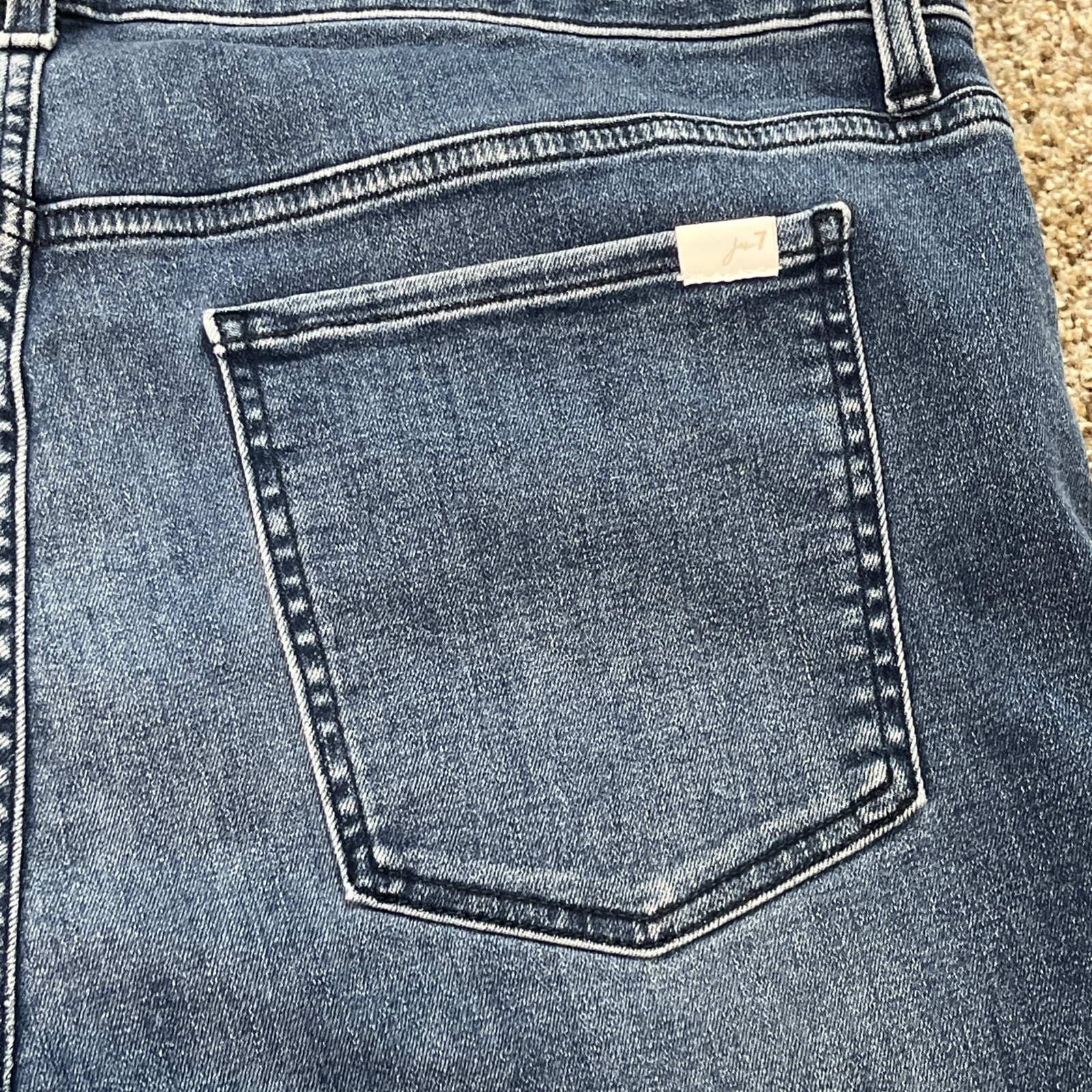 Jen 7 Women's Size 18 Med Wash Bootcut Denim Jeans 37 X 27 - View 15