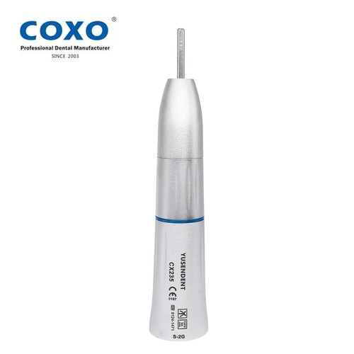 COXO YUSENDENT CX235 S-2G Dental Cono Nariz Recta Lenta Baja Velocidad Pieza de Mano DC - Imagen 1 de 6