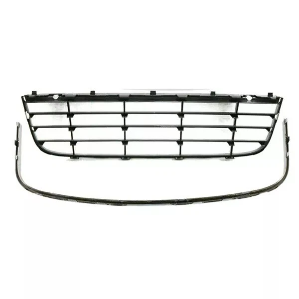 New Front Bumper Grille & Lower Grille Trim Chrome For 2005-2010 Volkswagen Jett Foto 2 de 4