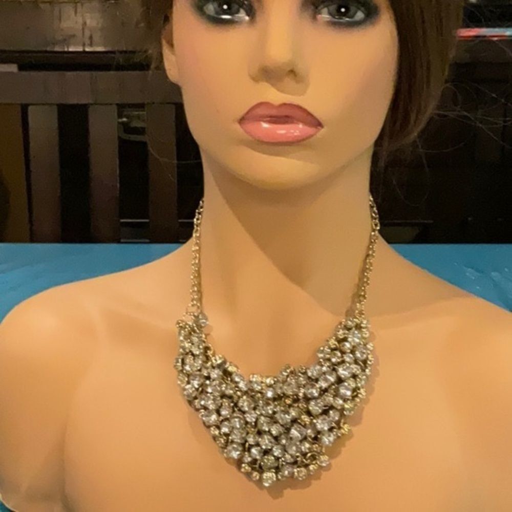 Sparkling Statement Necklace - image 1