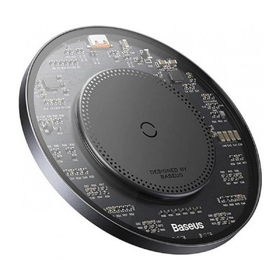 Baseus Induktionsladegerät Wireless Charger 15W Schwarz