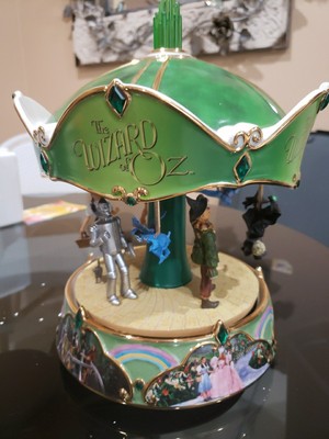The Wizard Of Oz Illuminated Carousel By Bradford Exchange | eBay