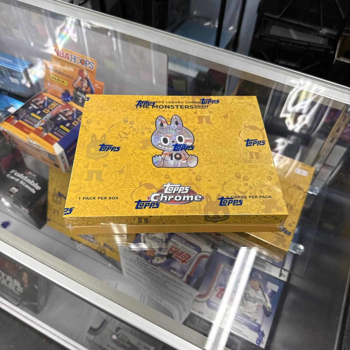 2025 Topps Labubu Chrome 10th Anniversary Hobby Box – Factory Box