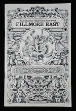 Fillmore East Crosby, Stills, Nash & Young September 19-20th, 1969 Program