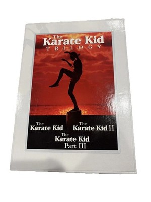 The Karate Kid Trilogy DVD Box Set 1 2 3 Complete Films Tested